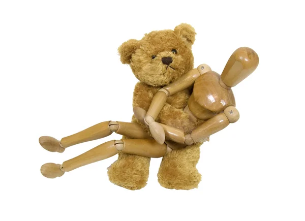 Que Teddy Bears abraço — Fotografia de Stock