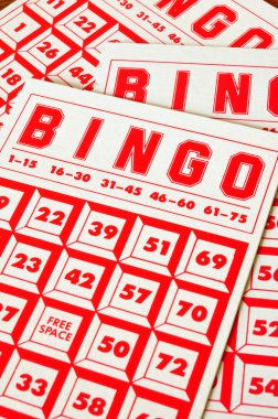Bingo Cards clipart