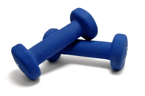 Blue Weights — Stock Photo, Image