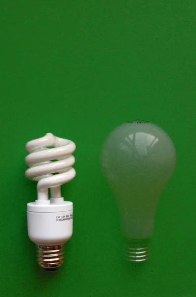 Lumière fluorescente compacte (CFL ) — Photo