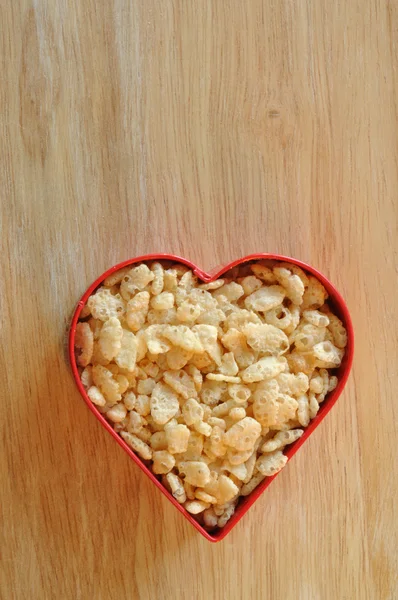 Amor que o arroz crocante Cereal — Fotografia de Stock
