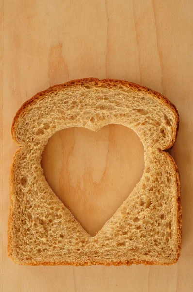 O kepekli ekmek seviyorum — Stok fotoğraf