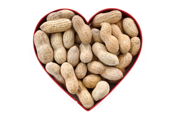 Liebe diese Erdnüsse — Stockfoto