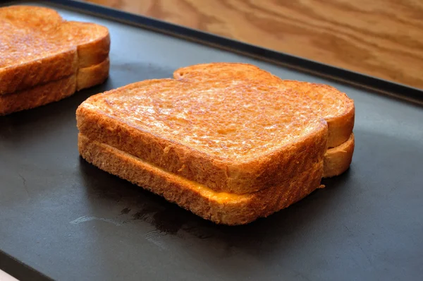 グリルチーズ サンドイッチ — ストック写真