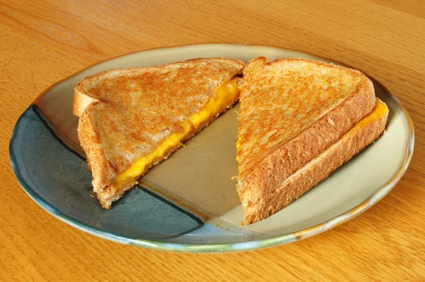Grillezett sajtos szendvics — Stock Fotó