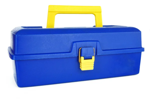 Blue Tackle Box — Stock Photo, Image