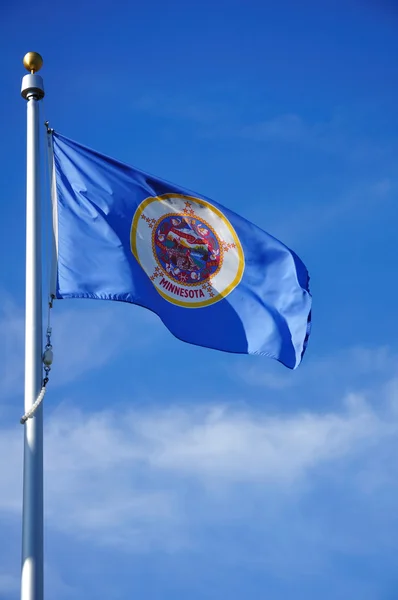 Minnesota Devlet bayrağı — Stok fotoğraf