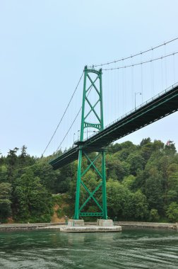 Lion's Gate Bridge, Vancouver clipart