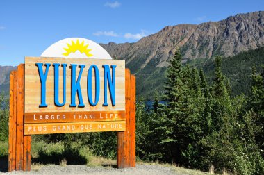 Yukon toprakları, Kanada işareti hoş geldiniz