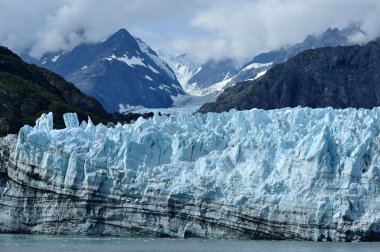 Tidewater Margerie Glacier, Alaska clipart