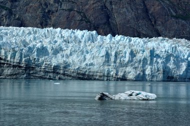 Iceberg and Tidewater Margerie Glacier clipart