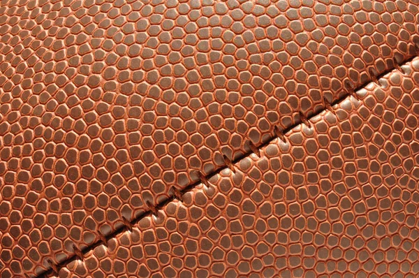 Close-up de Textura de Futebol — Fotografia de Stock