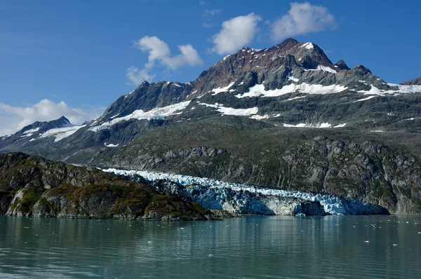 Gezeitenwasser Lammplugh Gletscher, alaska — Stockfoto