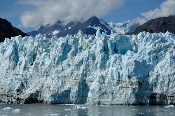 Gezeitenwasser Margerie Gletscher, Alaska — Stockfoto