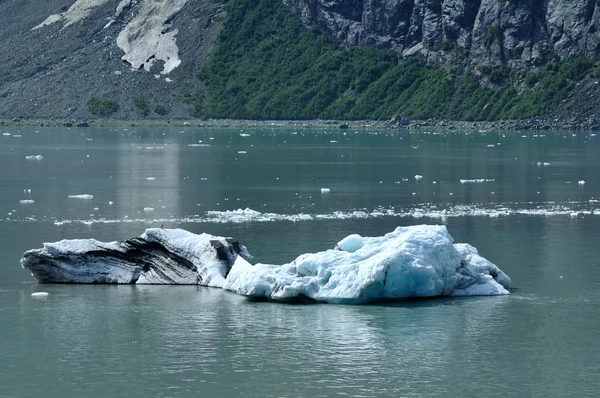 Iceberg de Tidewater Margerie Glacier — Fotografia de Stock