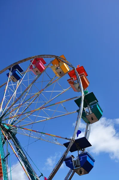 stock image Ferris Wheel Against a Blue Sky