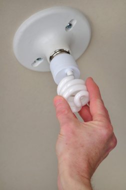 Compact Fluorescent Light (CFL) clipart