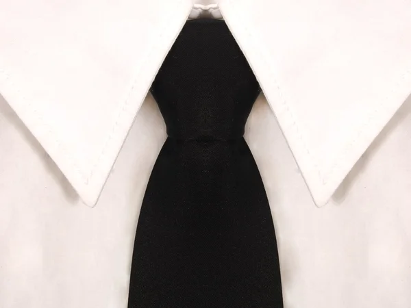 Czarny krawat — Zdjęcie stockowe