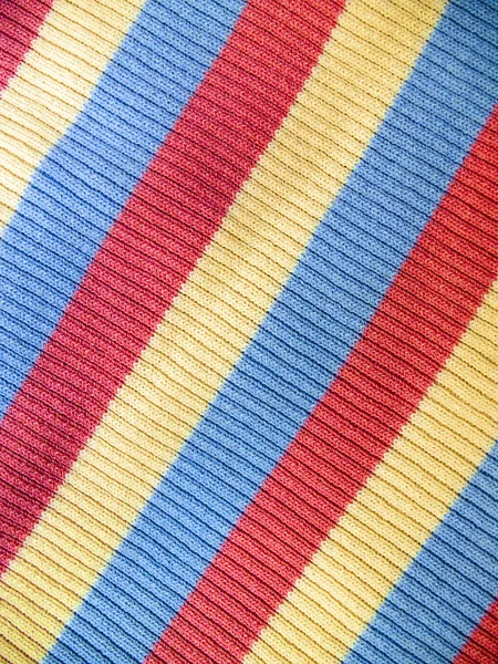 Colorful striped fabric — Stock Photo, Image