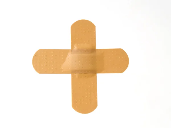 Krzyż bandaid — Zdjęcie stockowe