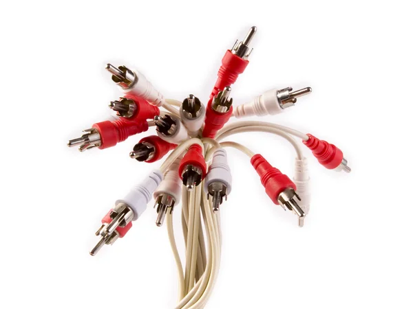 Video Component Cables 2 — Stock Photo, Image