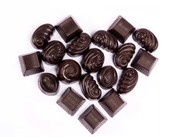 Chocolate valentine — Stock Photo, Image