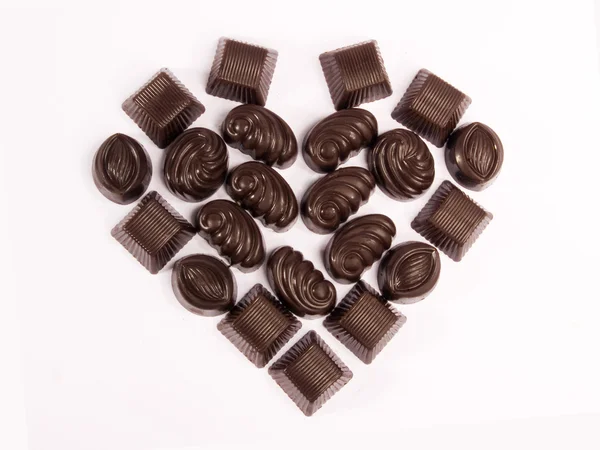 Chocolate valentine 2 — Stock Photo, Image