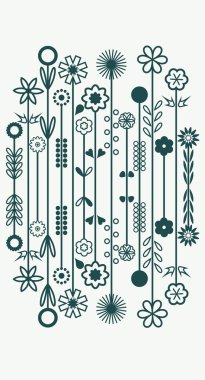 Floral design 4 clipart