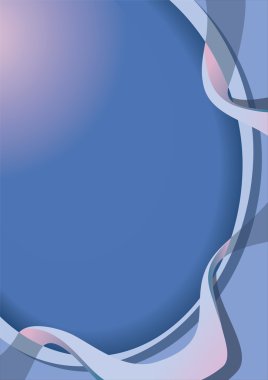 Abstract blue background clipart