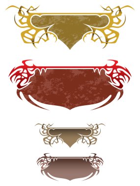 Fantasy frames clipart