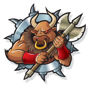 Myths: Minotaur clipart