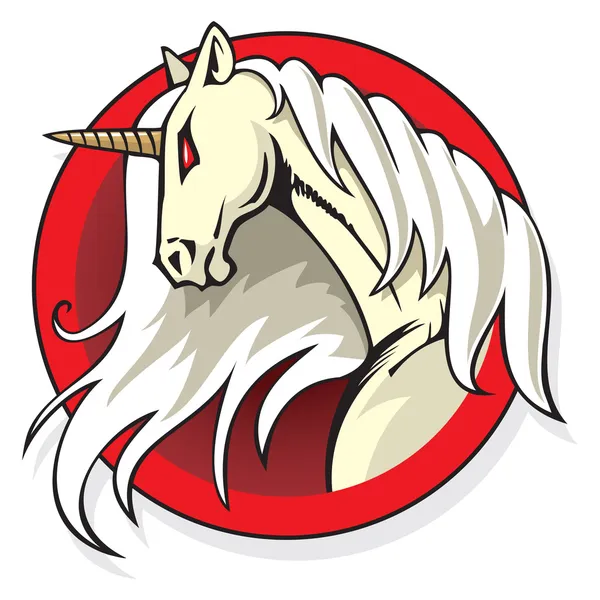 Unicornio mítico — Vector de stock