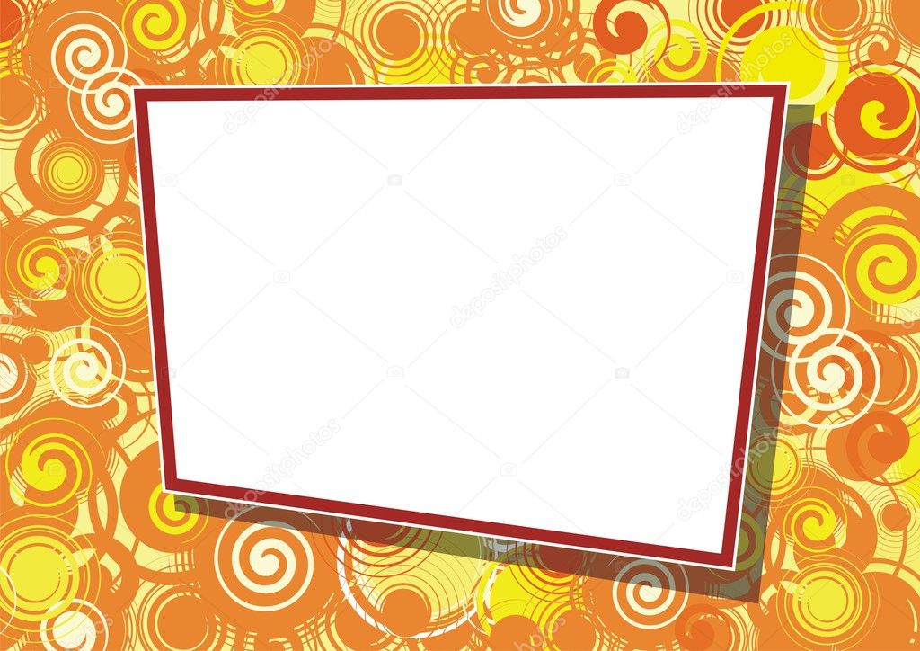 Decorative frame for photo