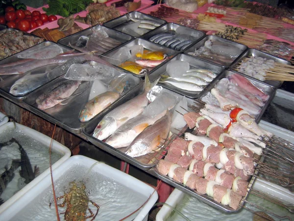 stock image Fish and seafood market