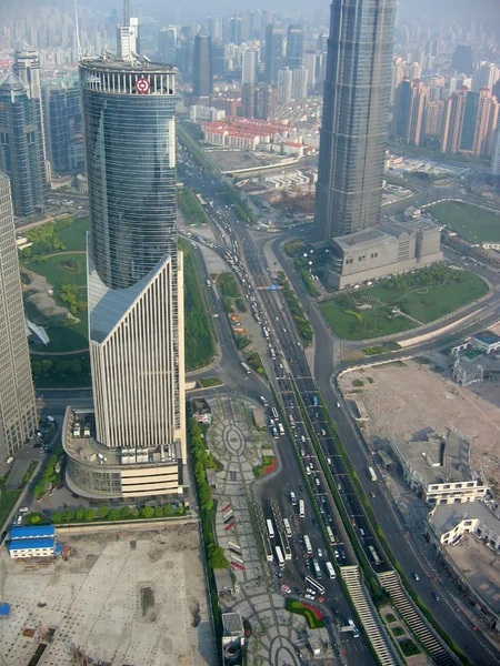 stock image City: birds-eye view