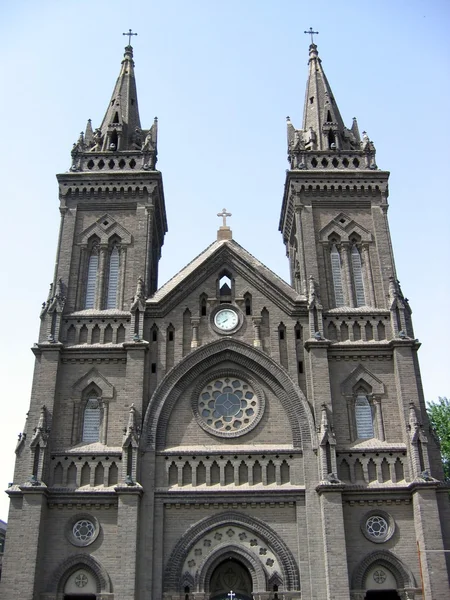 Gotycka katedra — Zdjęcie stockowe