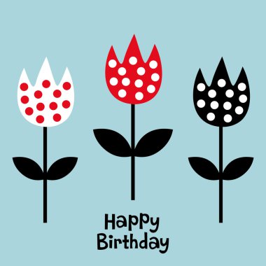 Vector floral arka tasarım