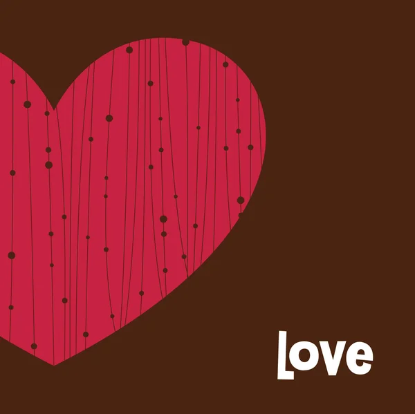 Дизайн открыток на день Святого Валентина — стоковый вектор