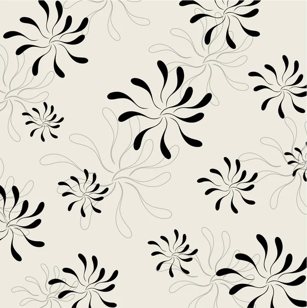 矢量花卉壁纸设计 — 图库矢量图片