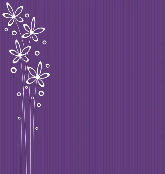 矢量花卉壁纸设计 — 图库矢量图片
