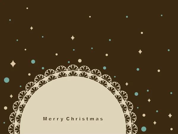 Вектор Різдвяна листівка — стоковий вектор