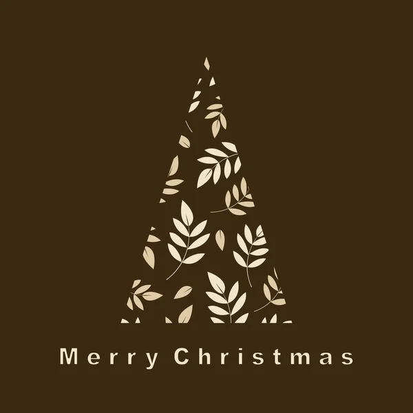 Διάνυσμα χριστουγεννιάτικο δέντρο φόντο — Διανυσματικό Αρχείο