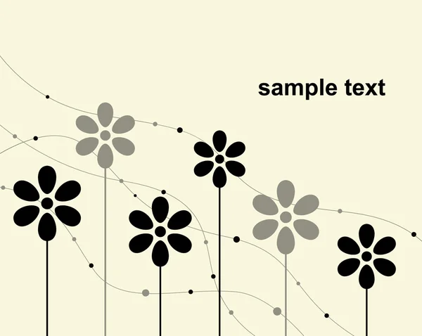 Flower background design — Stock Photo, Image