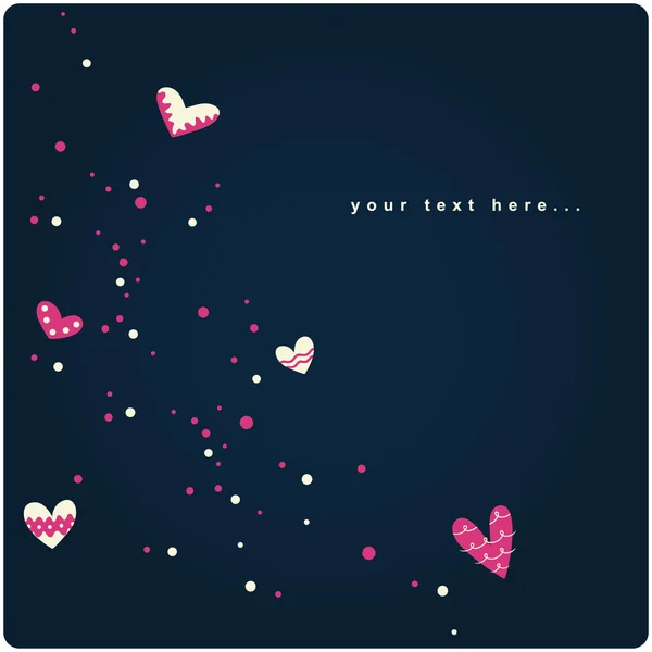 Hearts background design — Stock Photo, Image