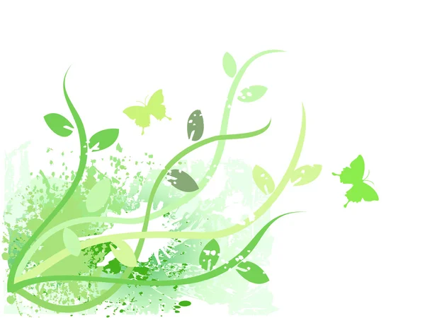 Verde primavera — Archivo Imágenes Vectoriales