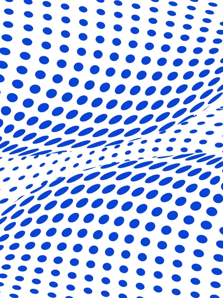 Abstrakte blaue Punkte — Stockfoto