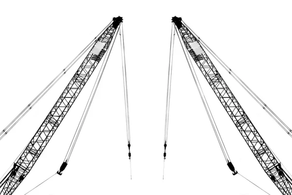Symmetric crane — Stock Photo, Image