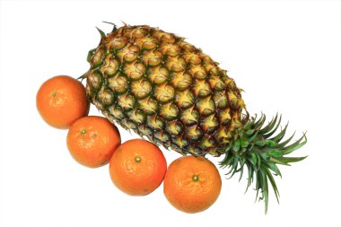 ananas ve portakal