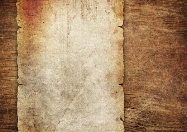 Ahşap antika kağıt — Stok fotoğraf