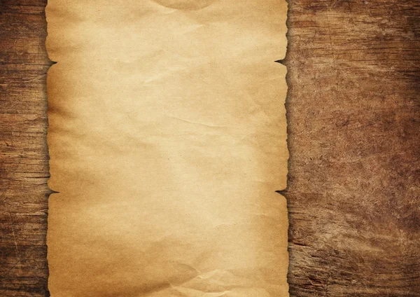 Εκλεκτής ποιότητας χαρτί σε ξύλο — Φωτογραφία Αρχείου